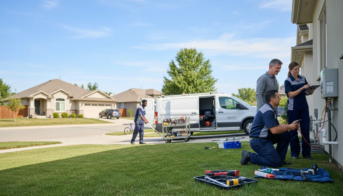 Tankless water heater service in Marathon, IA